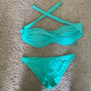 Turquoise bikini